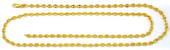 Foto 1 - Bohnen Goldkette Marina Goldkette Schiffsankergoldkette, K2263