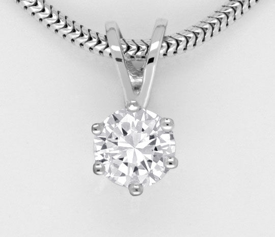 Foto 2 - Brillant-Collier 0,33 ct Wesselton VVS1 Diamant-Collier, R1986